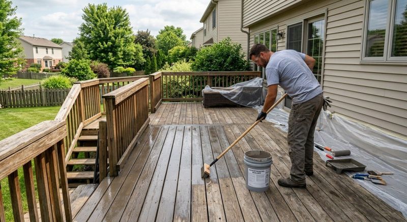 Concrete Deck Sealing in Redmond, WA