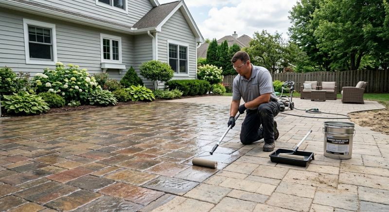 Concrete Patio Sealing in Bellevue, WA