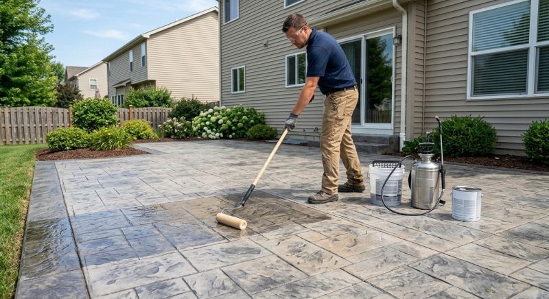 Concrete Walkway Sealing in Seattle, WA