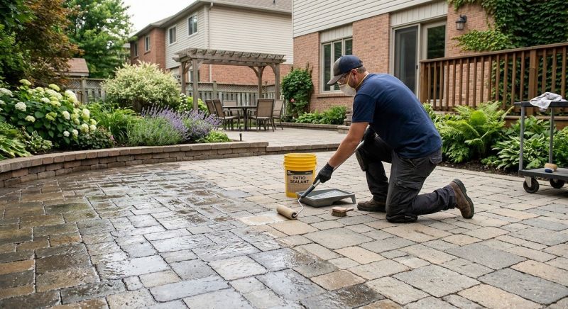 Hardscape Sealing in Renton, WA