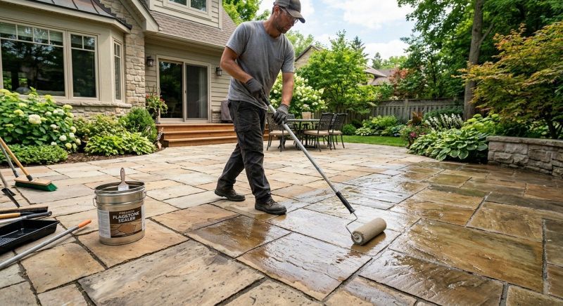 Hardscape Sealing in Kansas City, KS